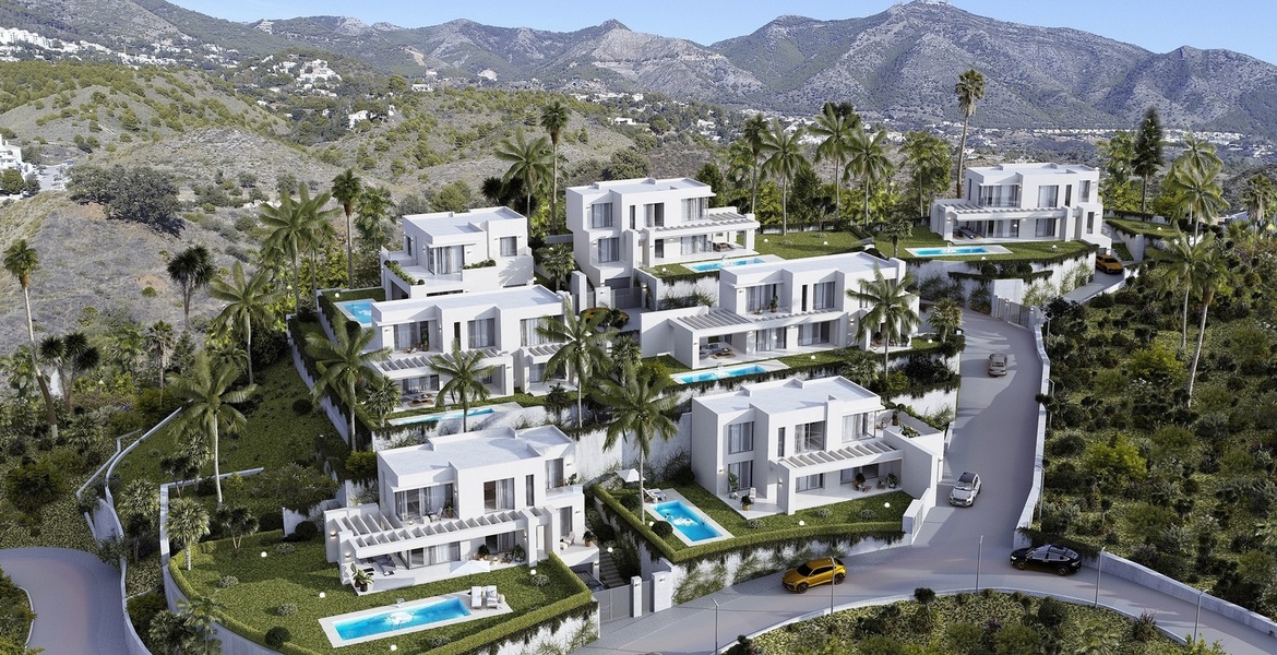 Amazing Villa in Mijas with 219 sqm built and 4 bedrooms